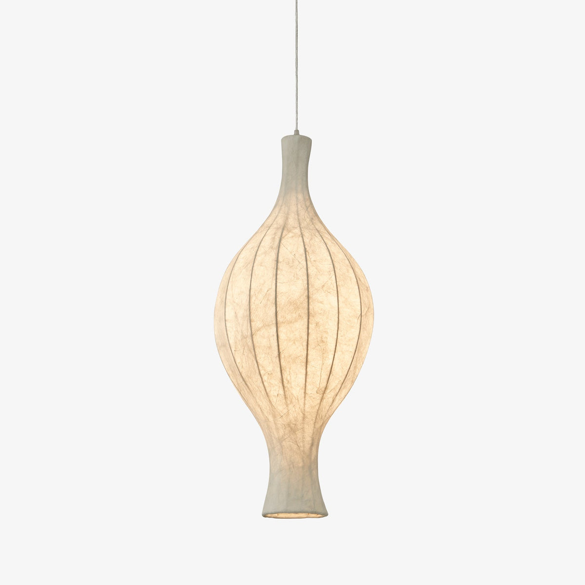 Orvelion hanglamp van organische mulberry zijde