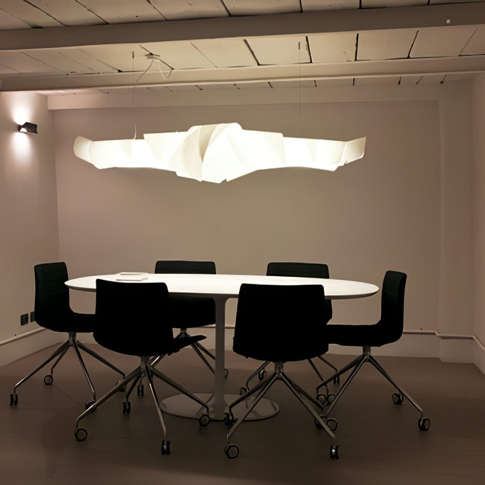 Ribbon Kroonluchter met speelse PVC