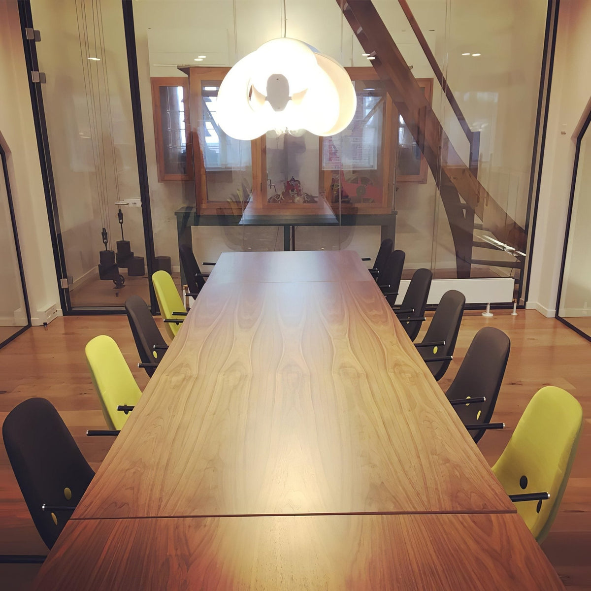 Ribbon Kroonluchter met speelse PVC