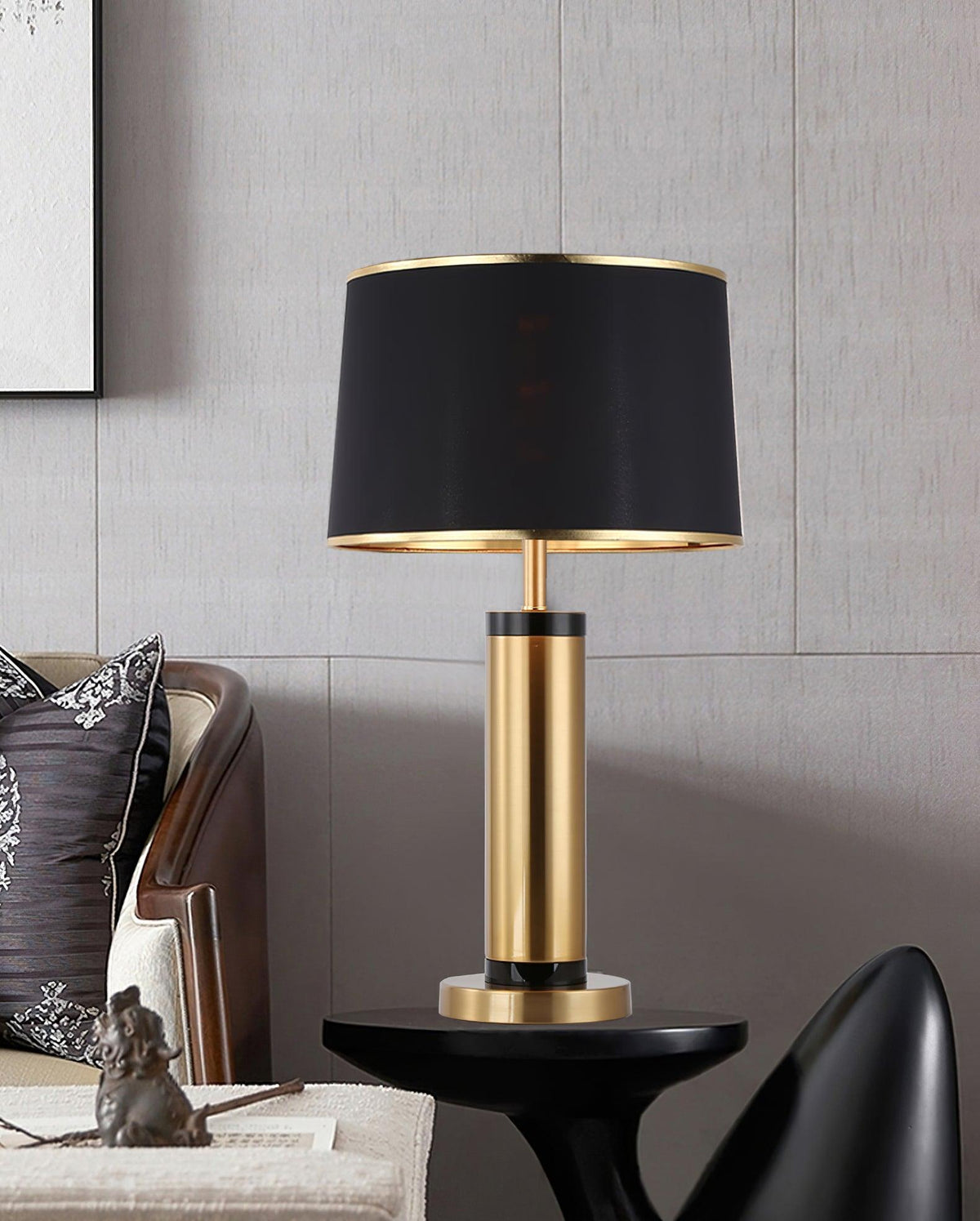 Cur moderne tafellamp in goudkleurige afwerking