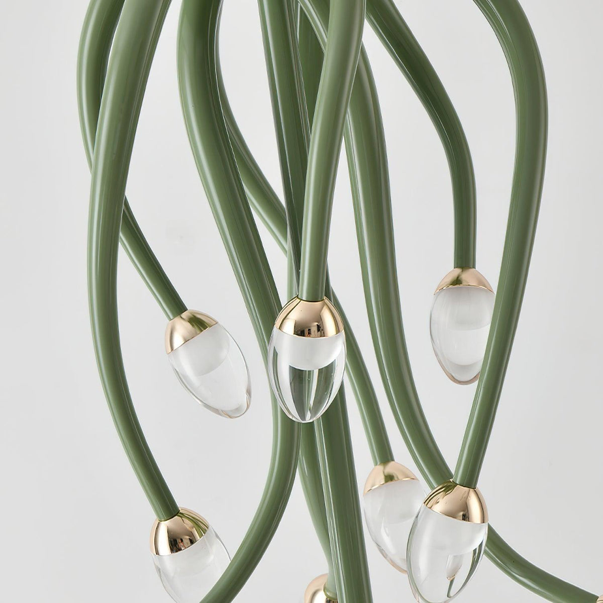 Zosilyra whimsische jellyfish tafellamp van glas
