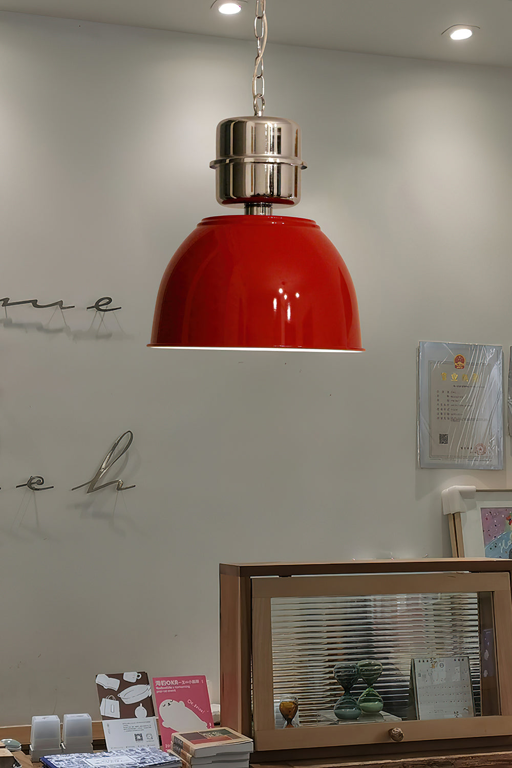 Liorirena oranje hanglamp