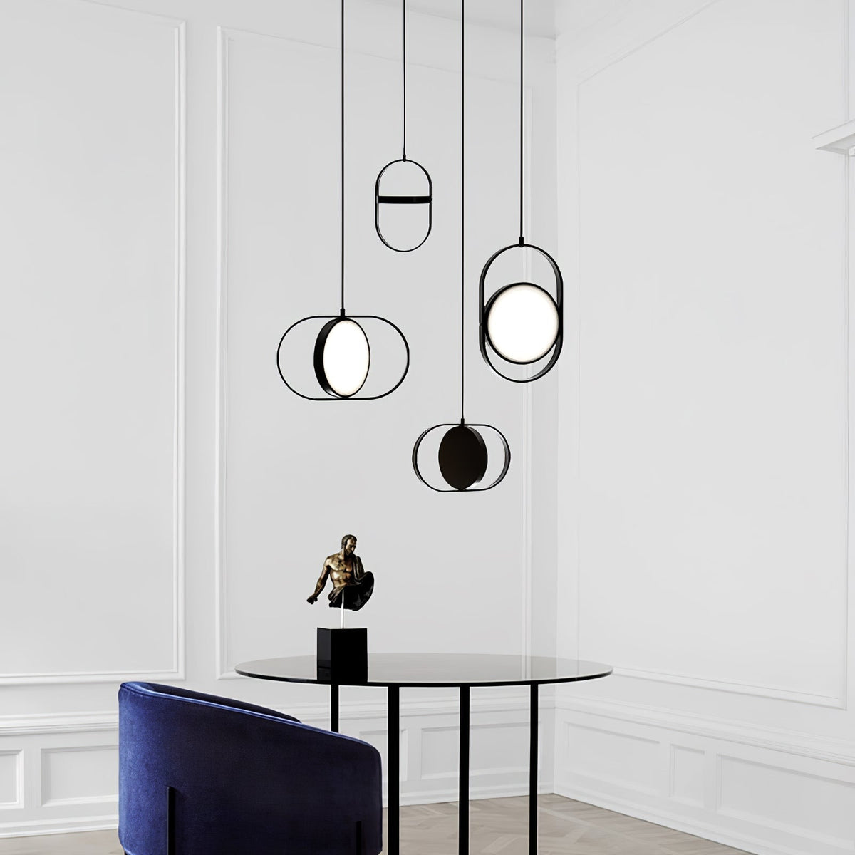 Bren Industriële klassieke hanglamp