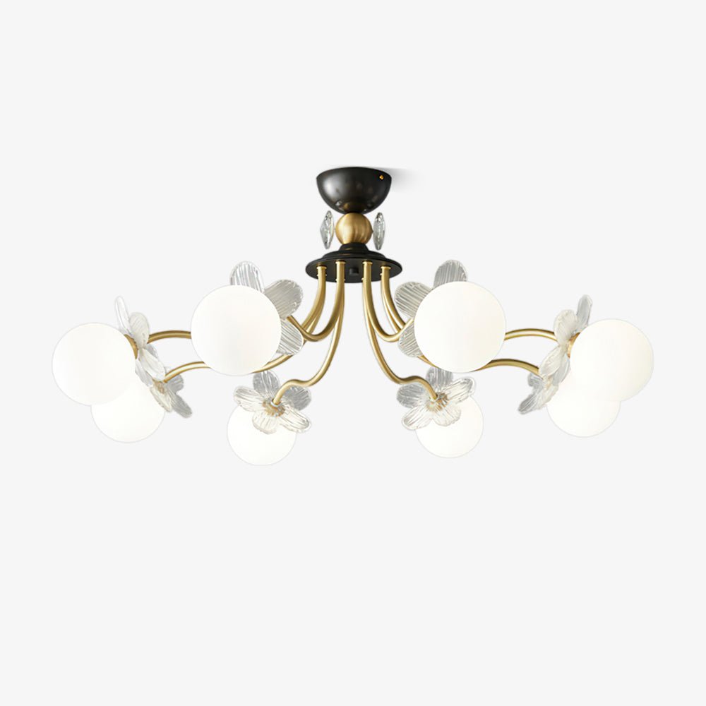 Orlaeila Art Blossom Flower glas Kroonluchter