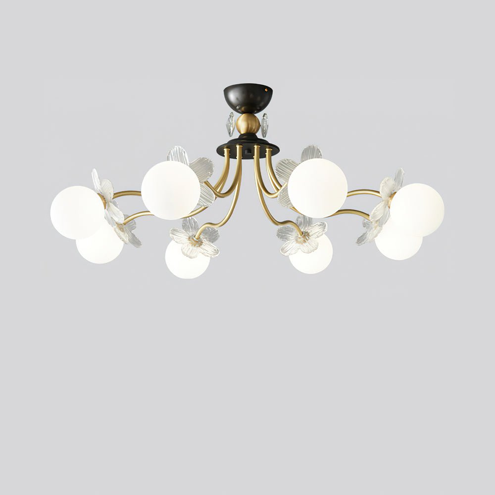 Orlaeila Art Blossom Flower glas Kroonluchter