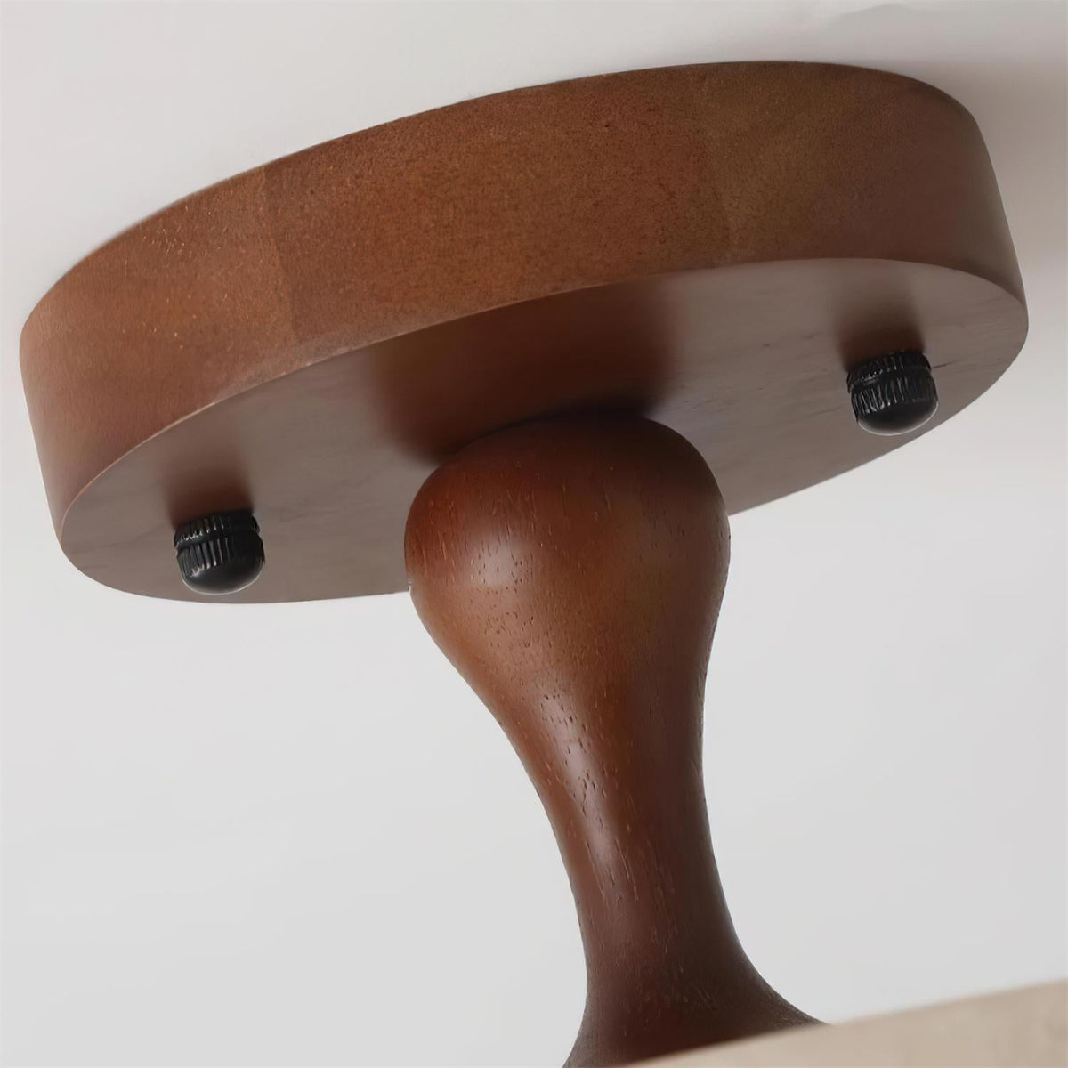Luvia plafondlamp Semi Flush travertin