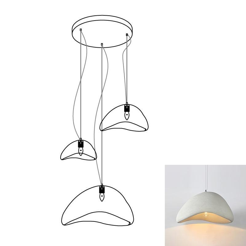 Fentor hanglamp met witte lampenkap minimalistisch