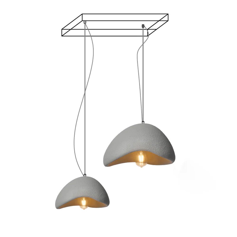 Fentor hanglamp met witte lampenkap minimalistisch