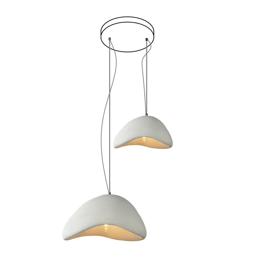 Fentor hanglamp met witte lampenkap minimalistisch