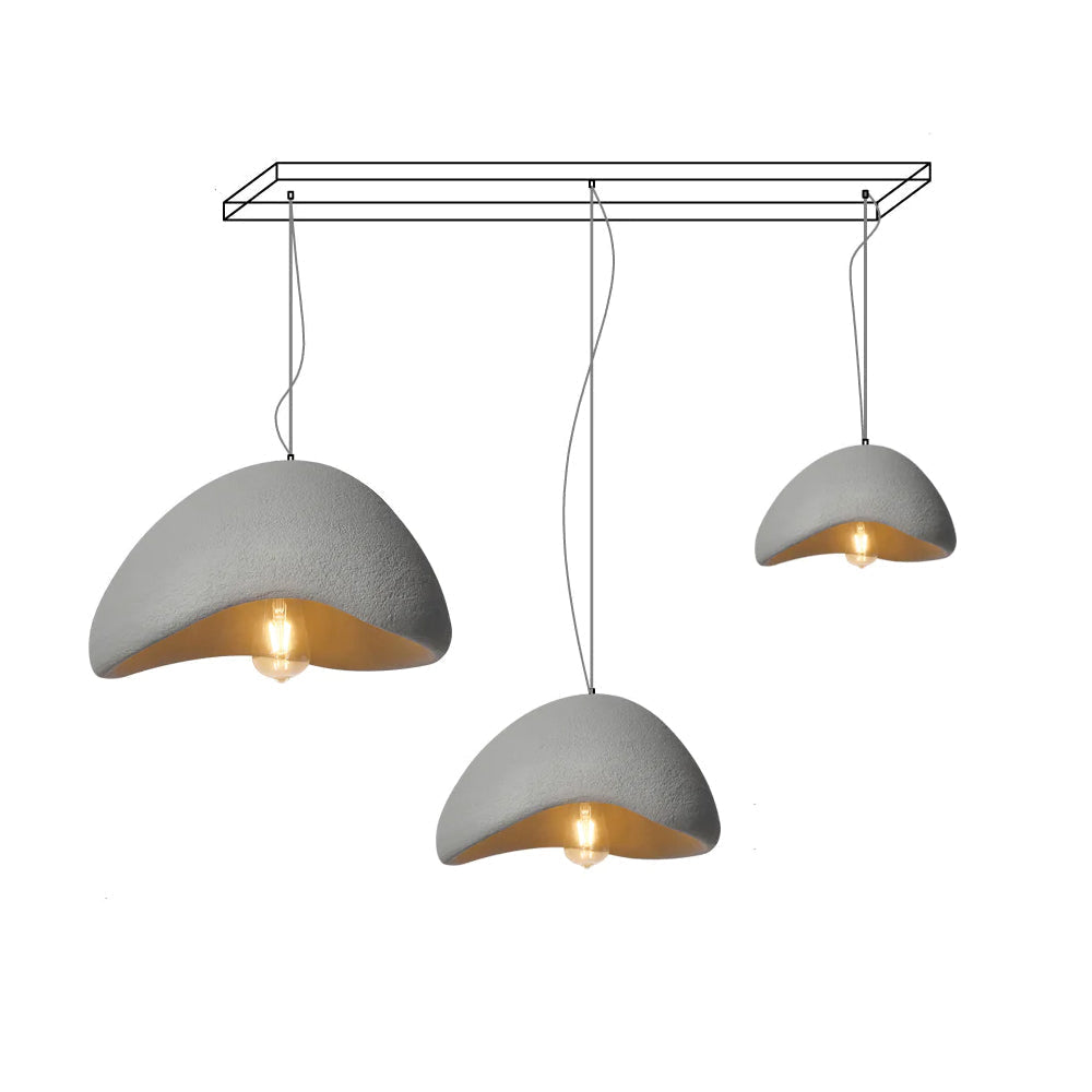 Fentor hanglamp met witte lampenkap minimalistisch