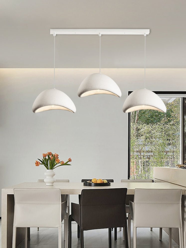 Fentor hanglamp met witte lampenkap minimalistisch