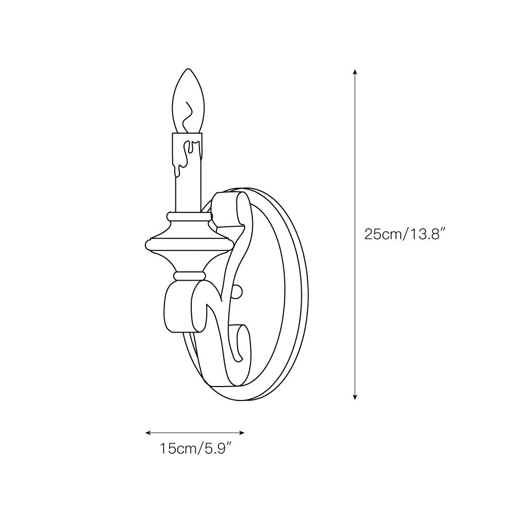Calivette wandlamp