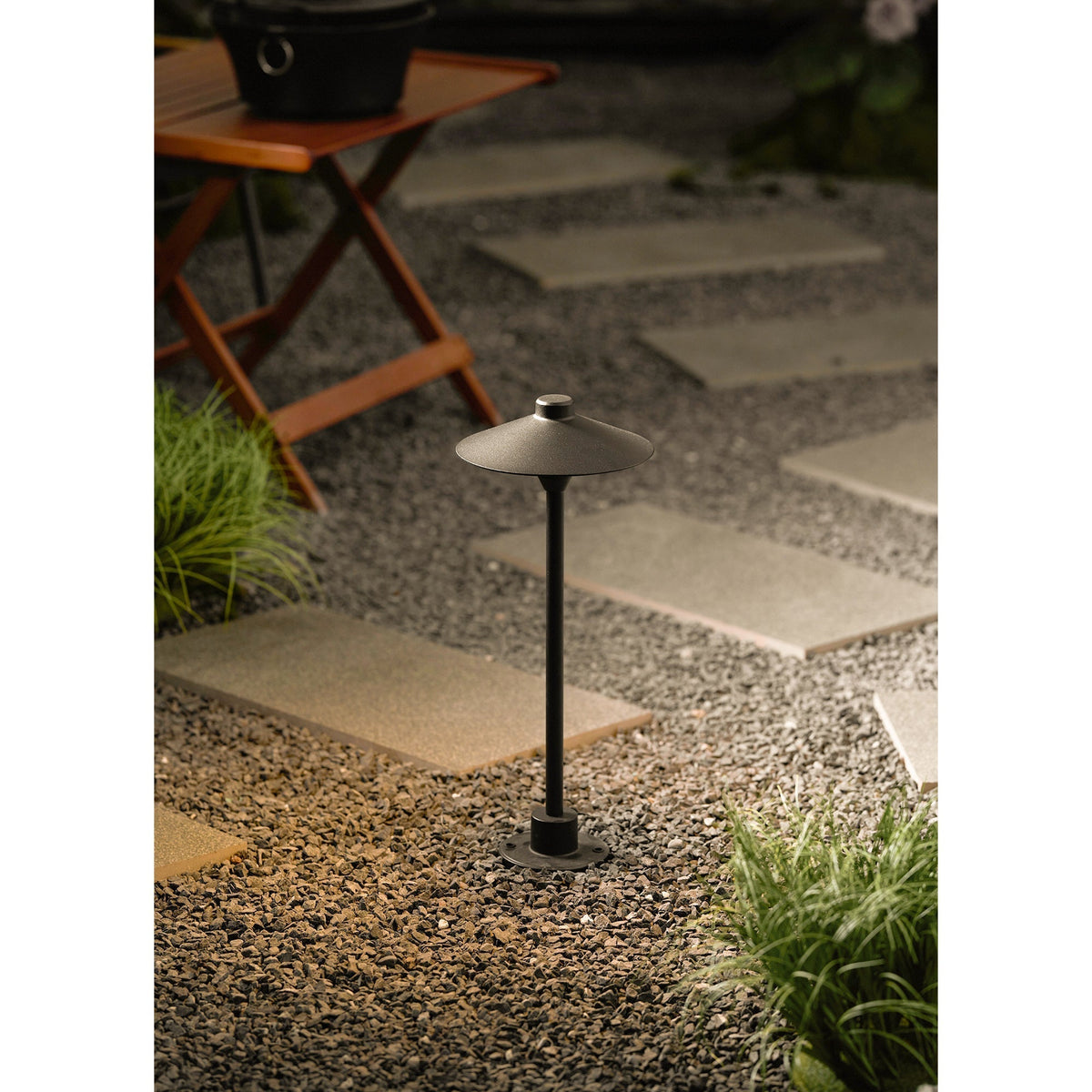 Kichler buitenstafel met verlichting tafellamp