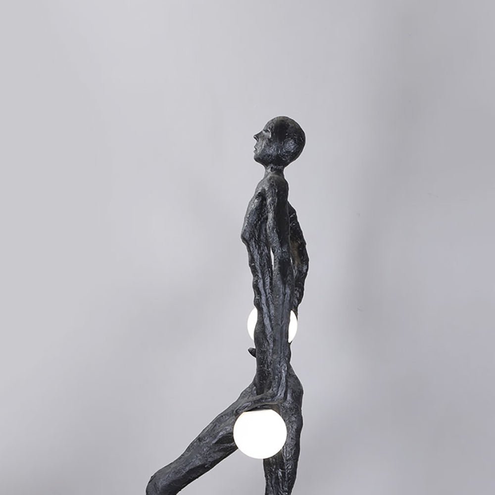 Kaelthos Textured Zwart vloerlamp