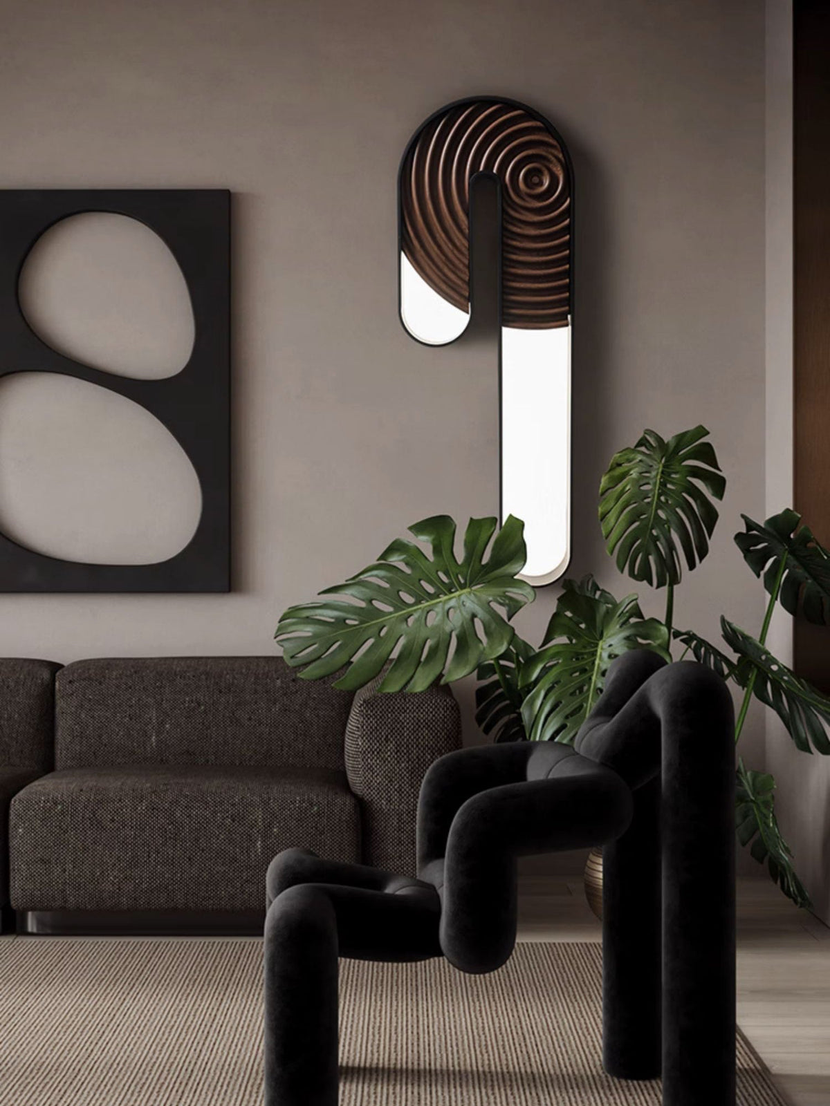 Selisiella Helix Spiral wandlamp