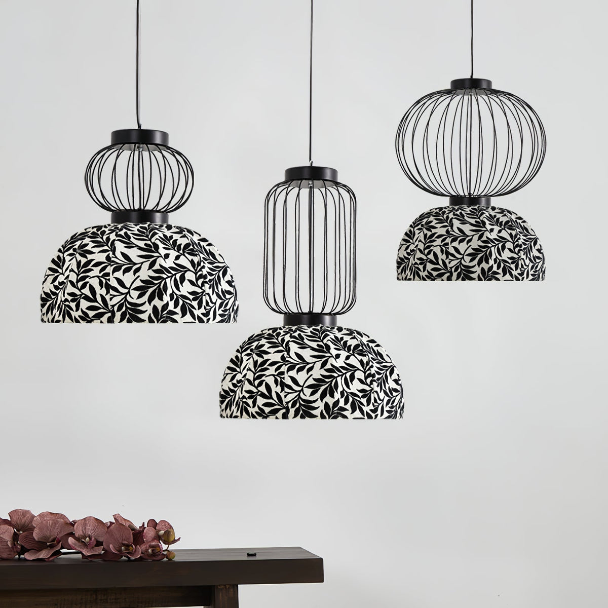Forge Industrial stof hanglamp