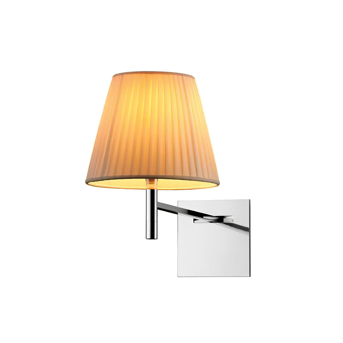 Orsore Chroom Prism wandlamp Katoen