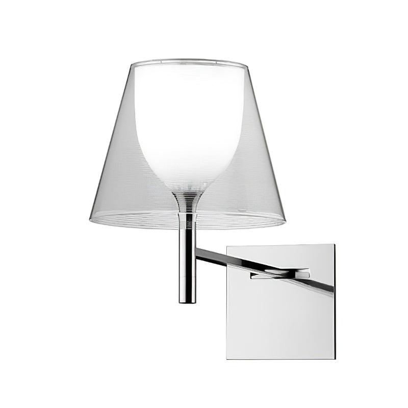 Orsore Chroom Prism wandlamp Katoen