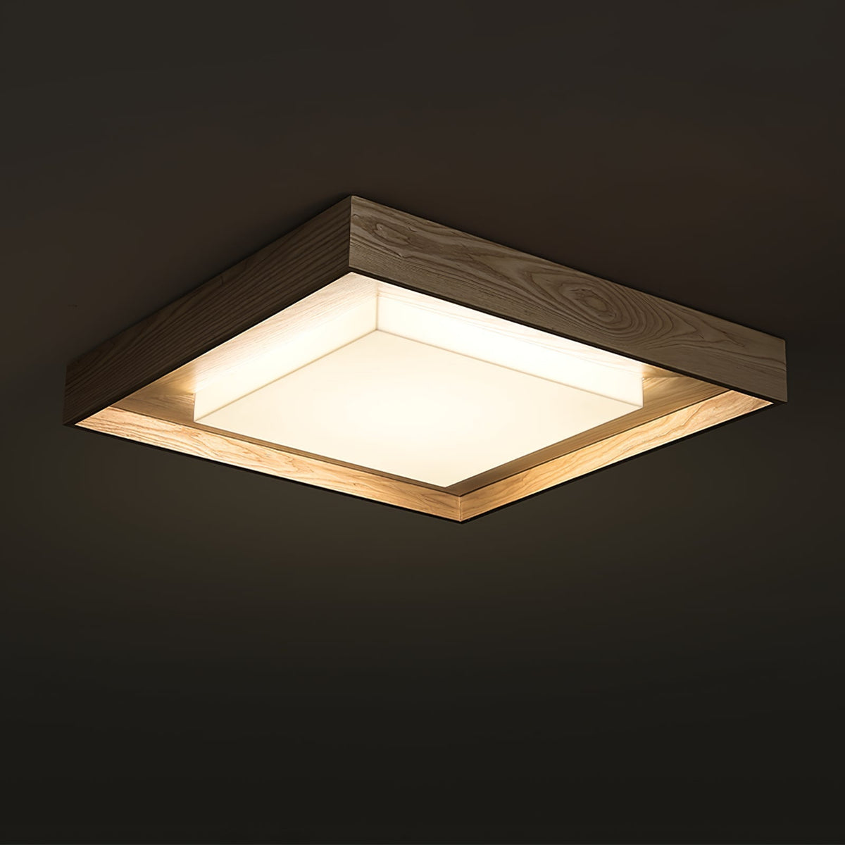 Auro Rustieke plafondlamp van hout