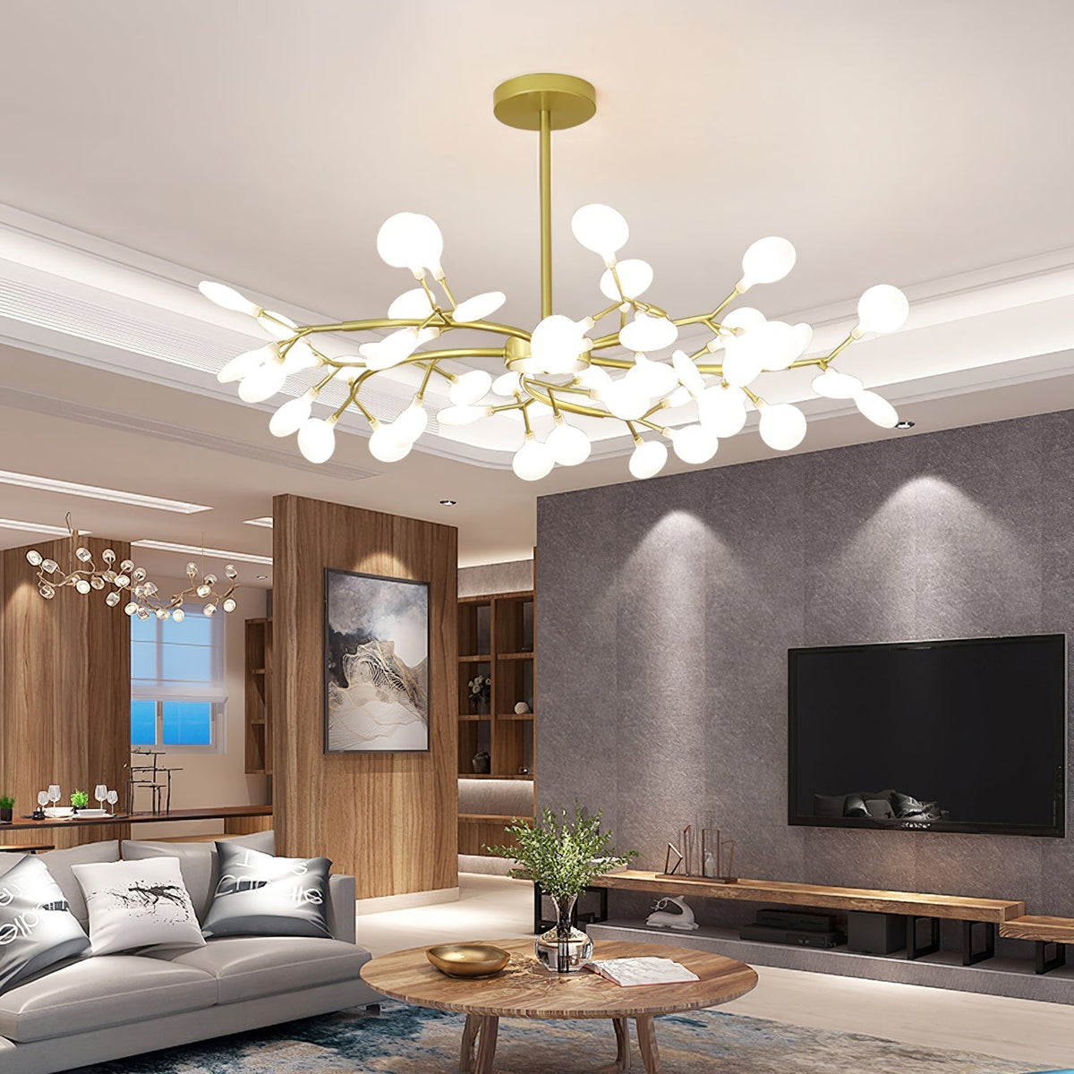 Riviselle LED Firefly Kroonluchter