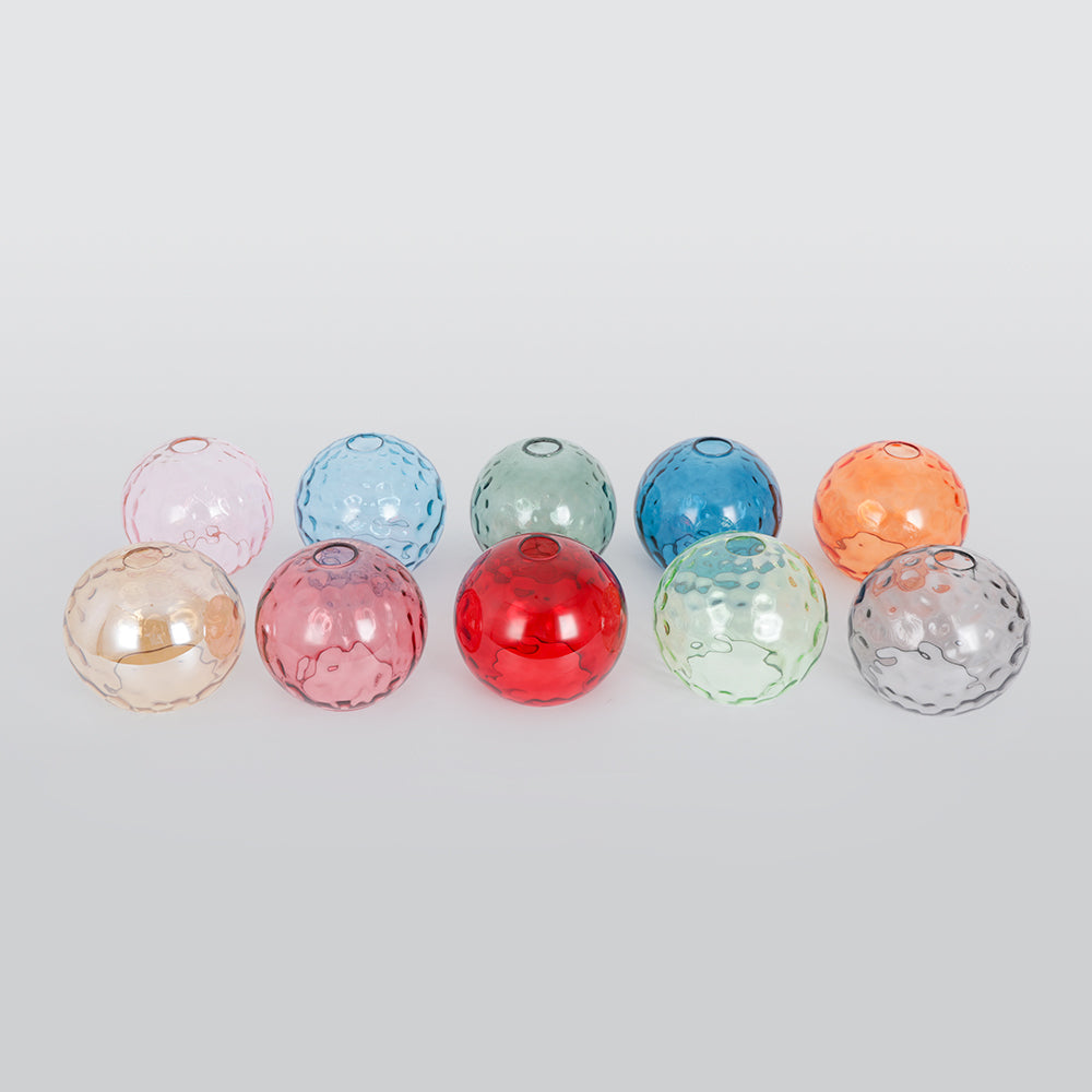 Hailie Design Grote Ronde LED Hanglampen Metaal Glas Eetkamer