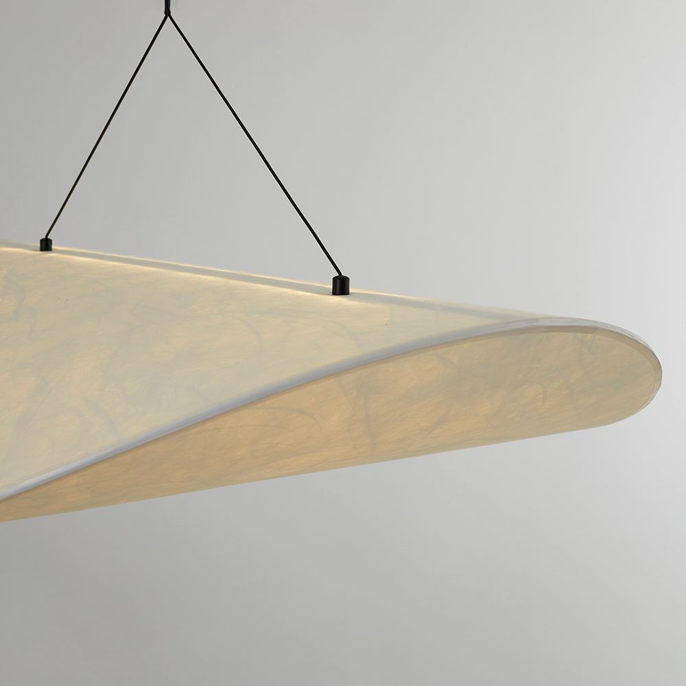 Renée Moderne LED Hanglamp Metaal/Kunstzijde Wit Slaap/Eet/Woonkamer
