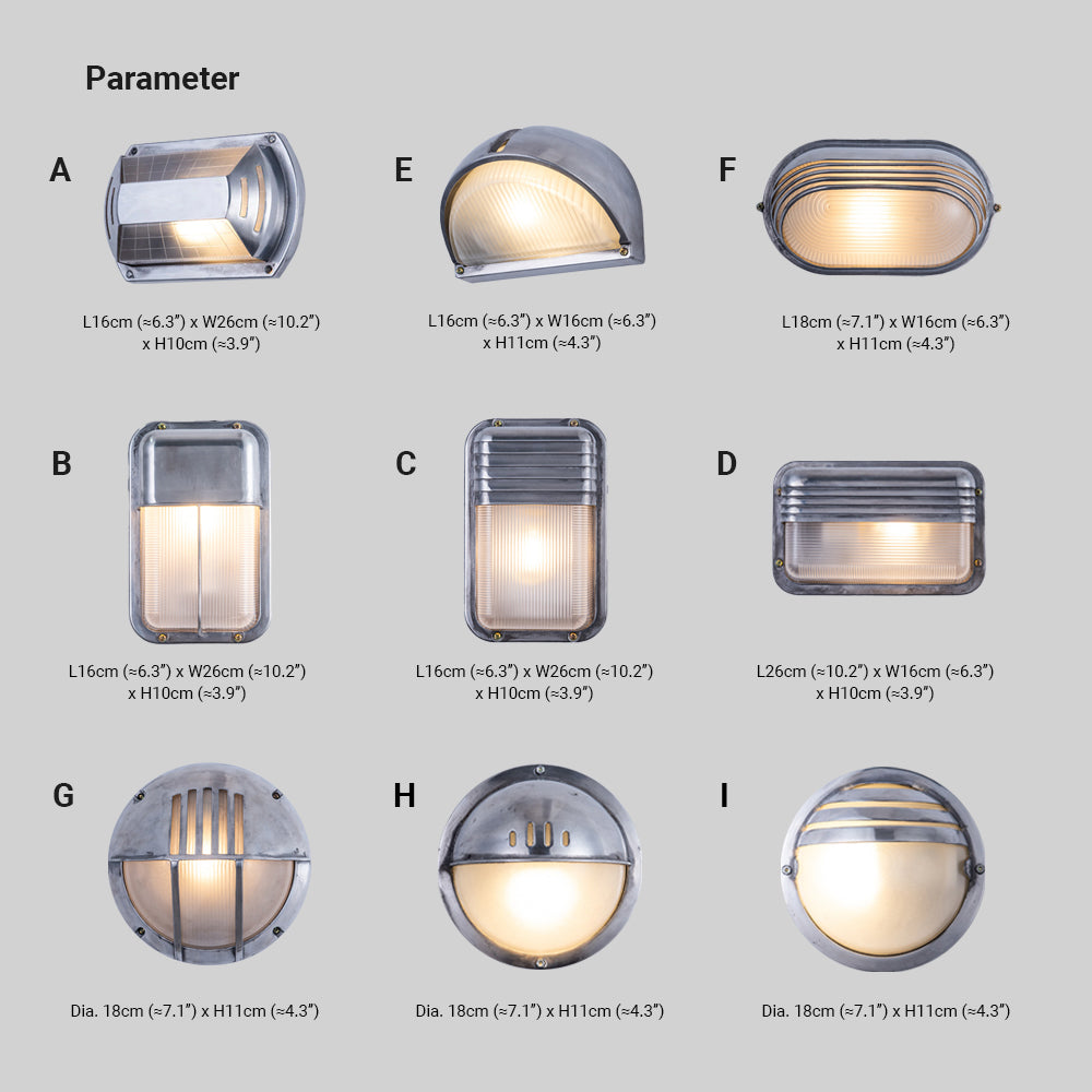 Orr Moderne Design LED Wandlamp Geometrisch Metaal/Glas Zilver Buiten Binnenplaats/Omheining/Balkon