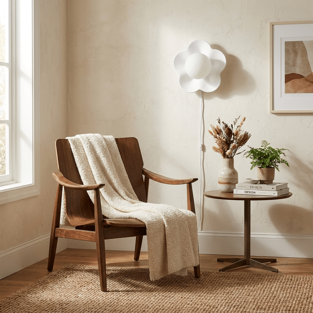 Miranine La fleur met stekker wandlamp