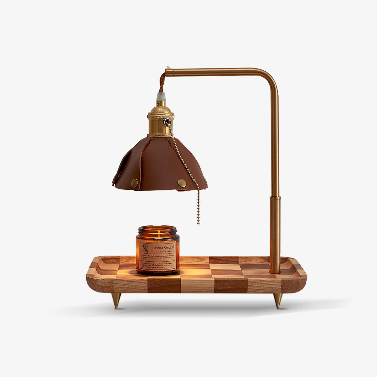 Elvaniella Moderne tafellamp van hout