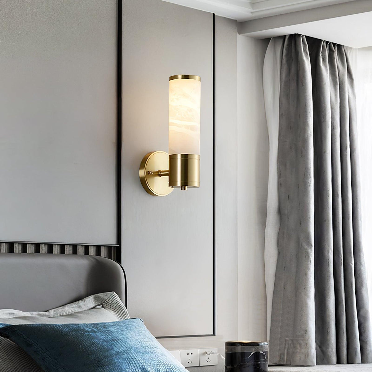 Lucian wandlamp van albast