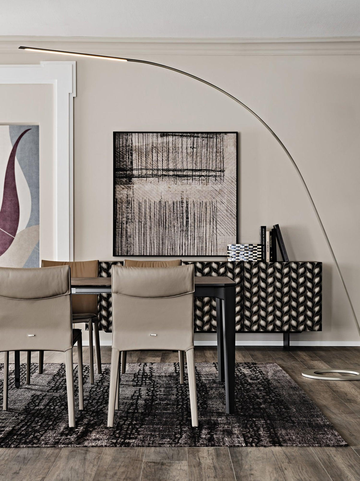 Aurmaril sculpturale vloerlamp