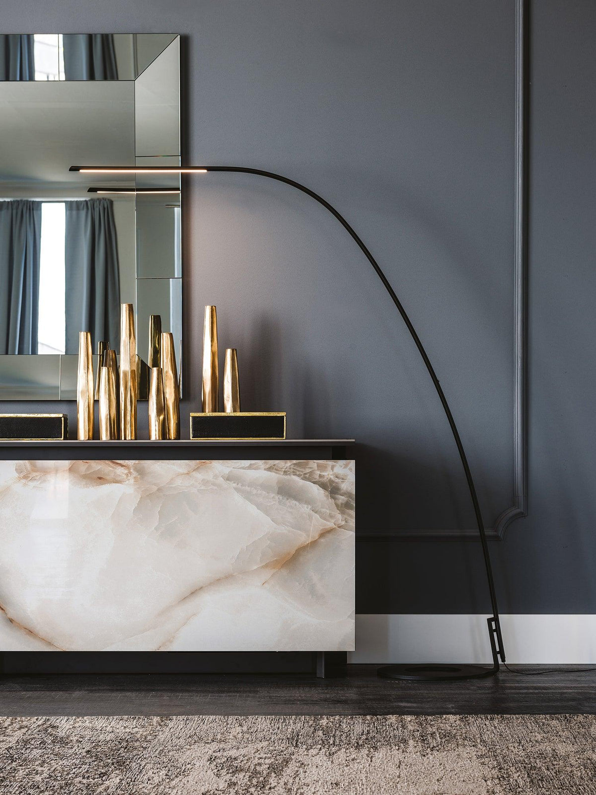 Aurmaril sculpturale vloerlamp