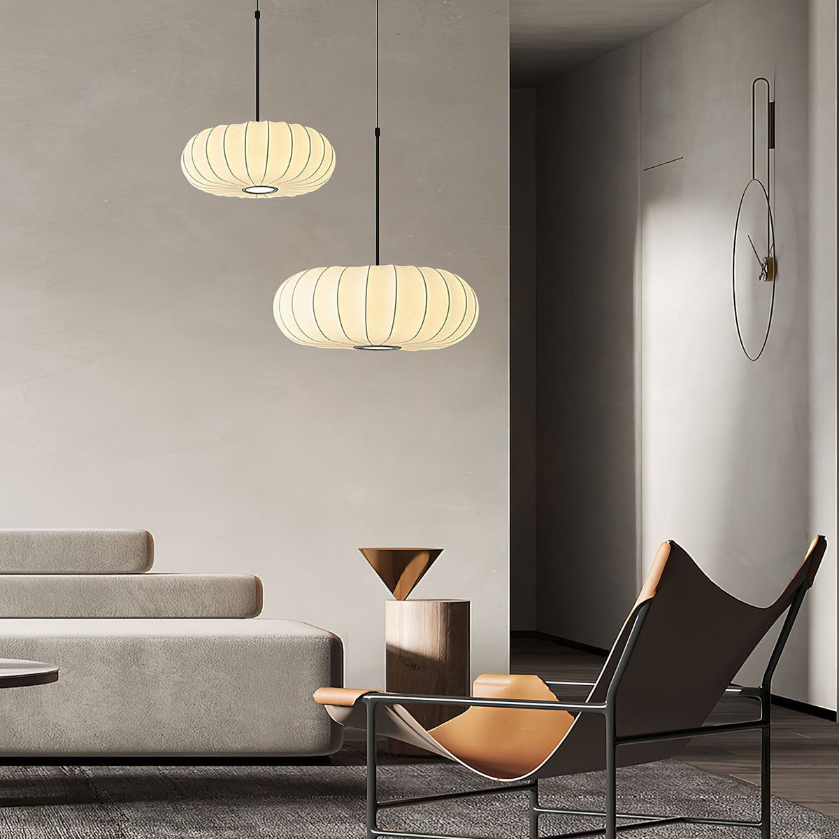 Caedwyn Lantern Silk hanglamp