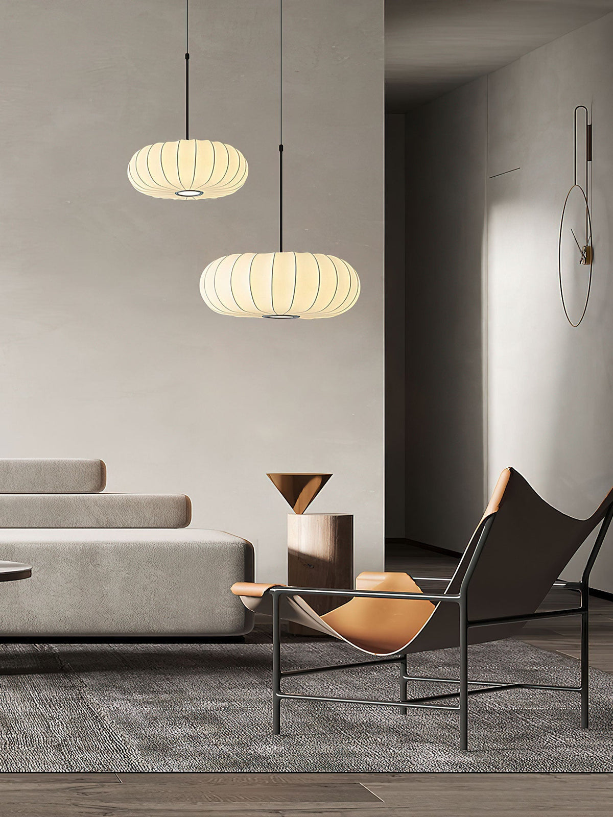 Caedwyn Lantern Silk hanglamp