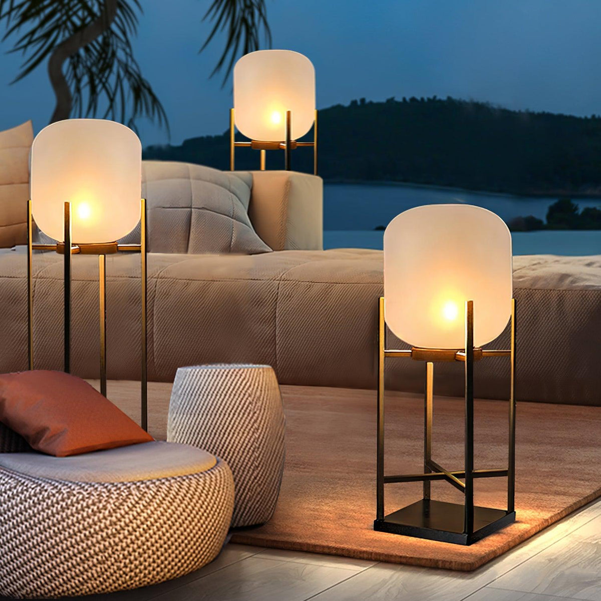 Sevenq vloerlamp lantaarn