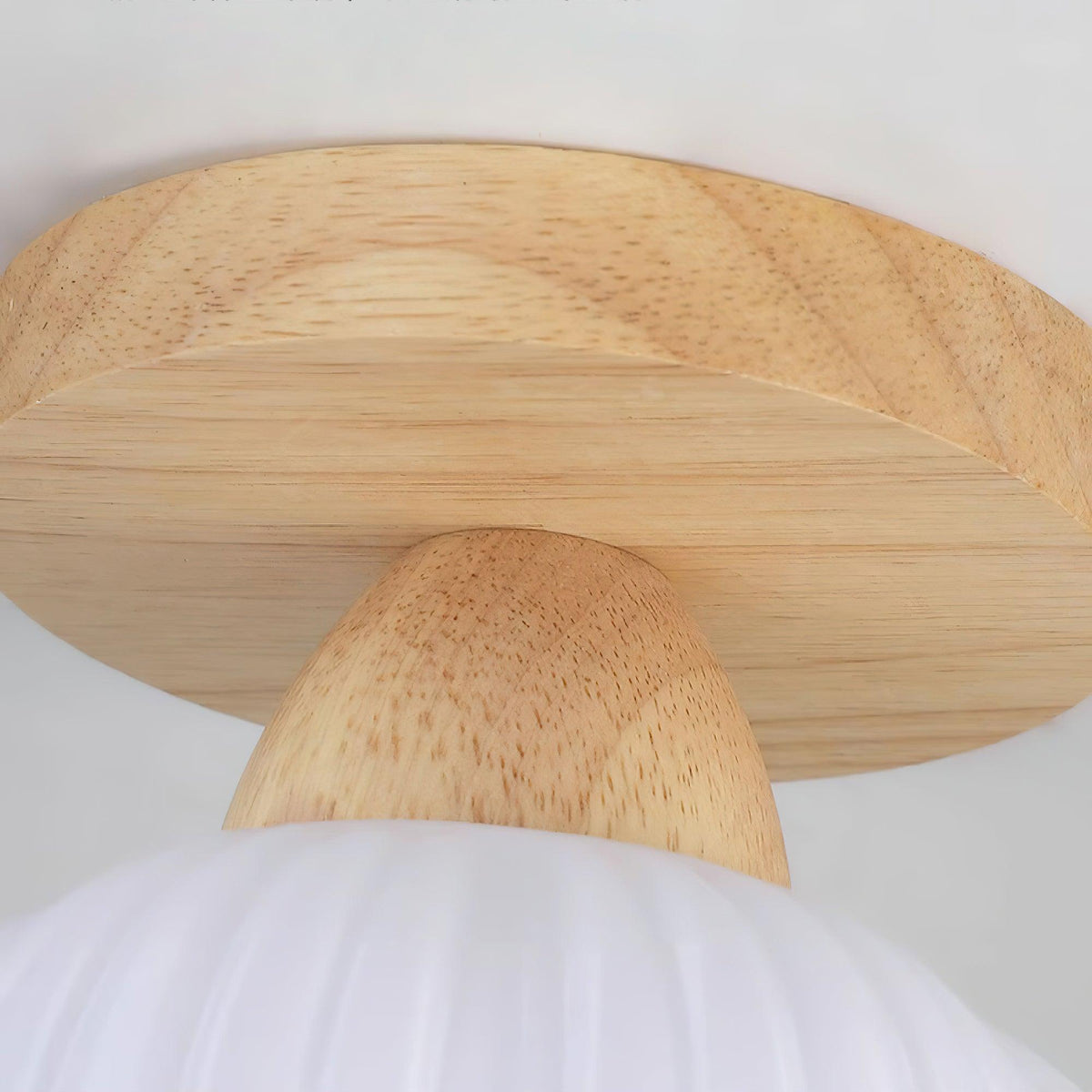 Dura Grote Bloemzak plafondlamp van Hout