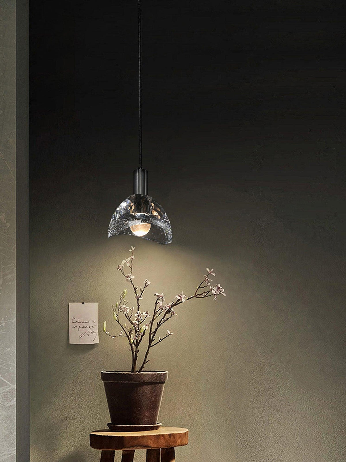 Syvinor Premium Noordse kunst glas hanglamp