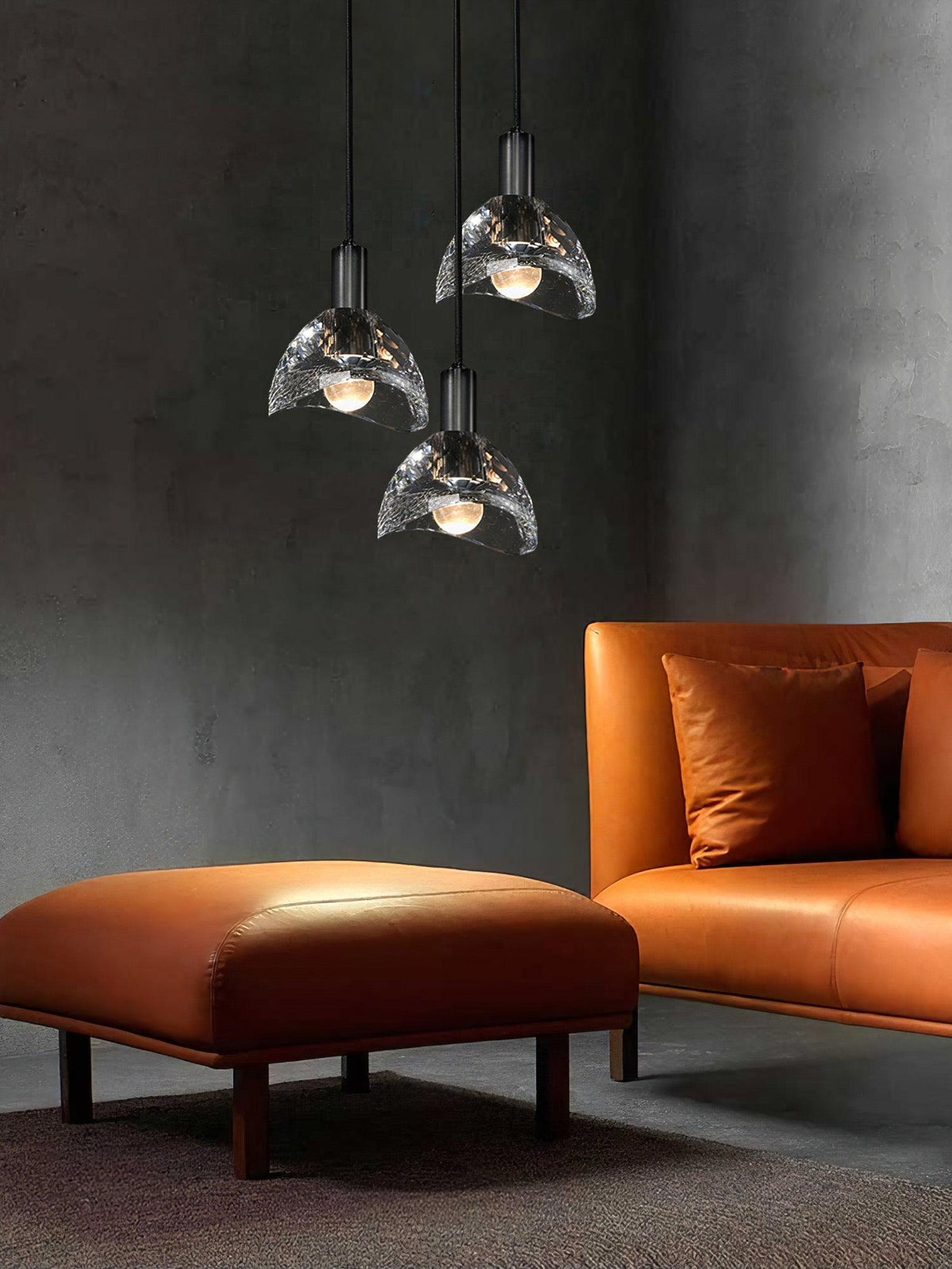 Syvinor Premium Noordse kunst glas hanglamp