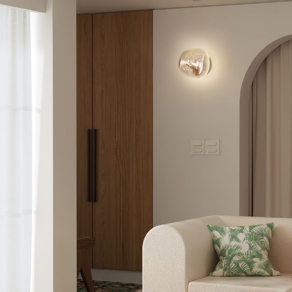 Bave Premium Noordse kunst wandlamp