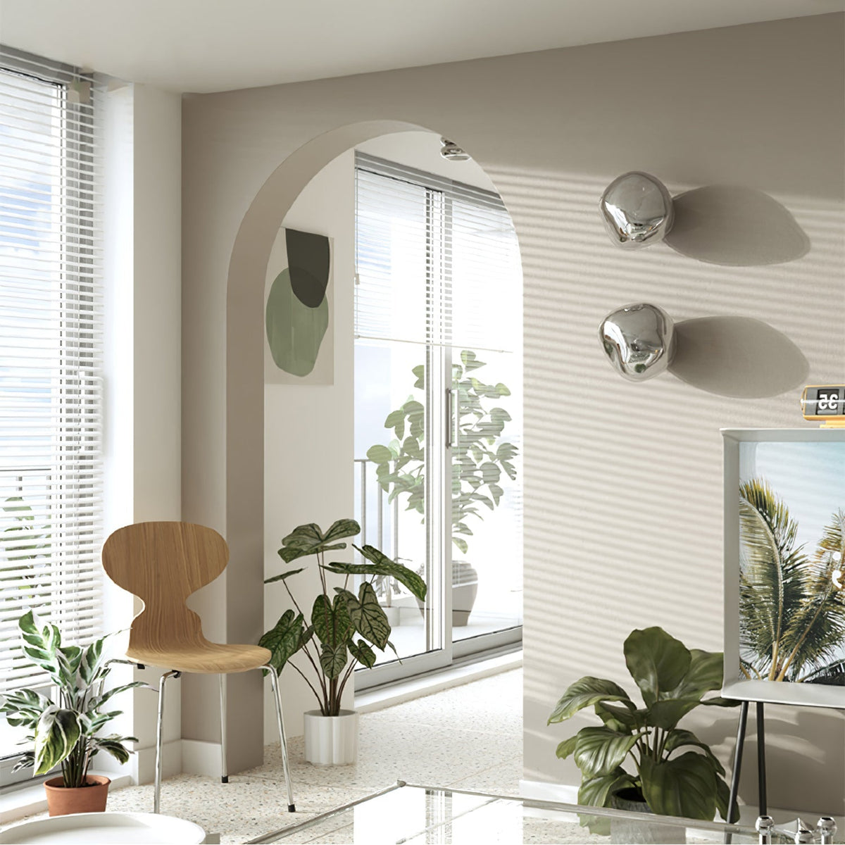 Bave Premium Noordse kunst wandlamp