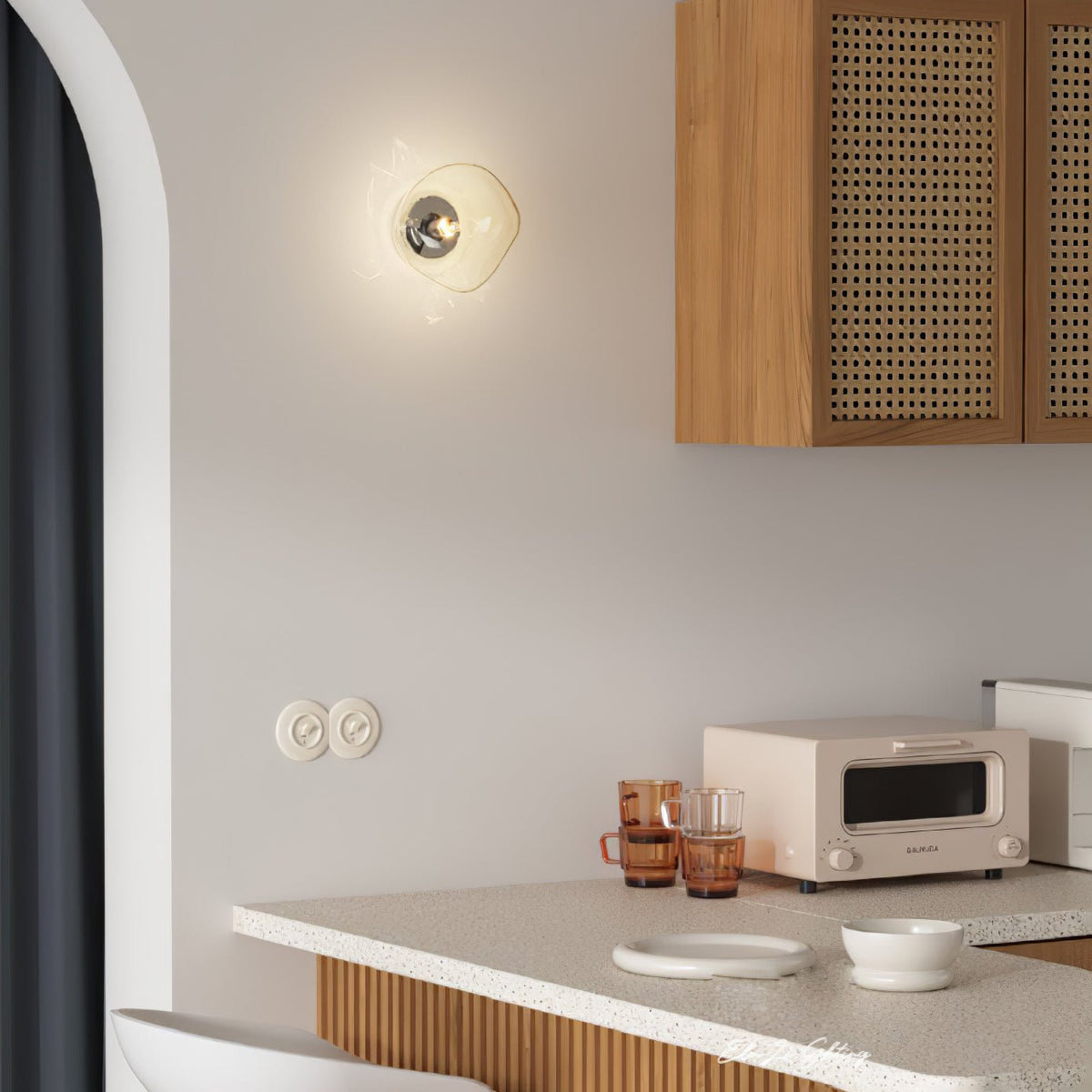 Bave Premium Noordse kunst wandlamp