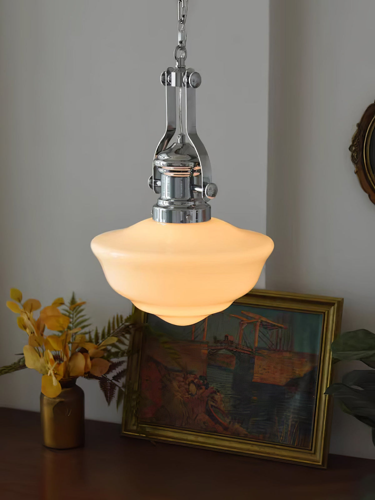 Zomiria Premium Noordse kunst glas hanglamp