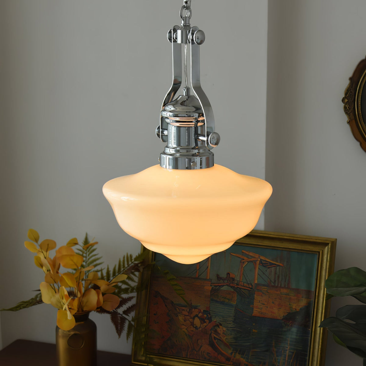 Zomiria Premium Noordse kunst glas hanglamp
