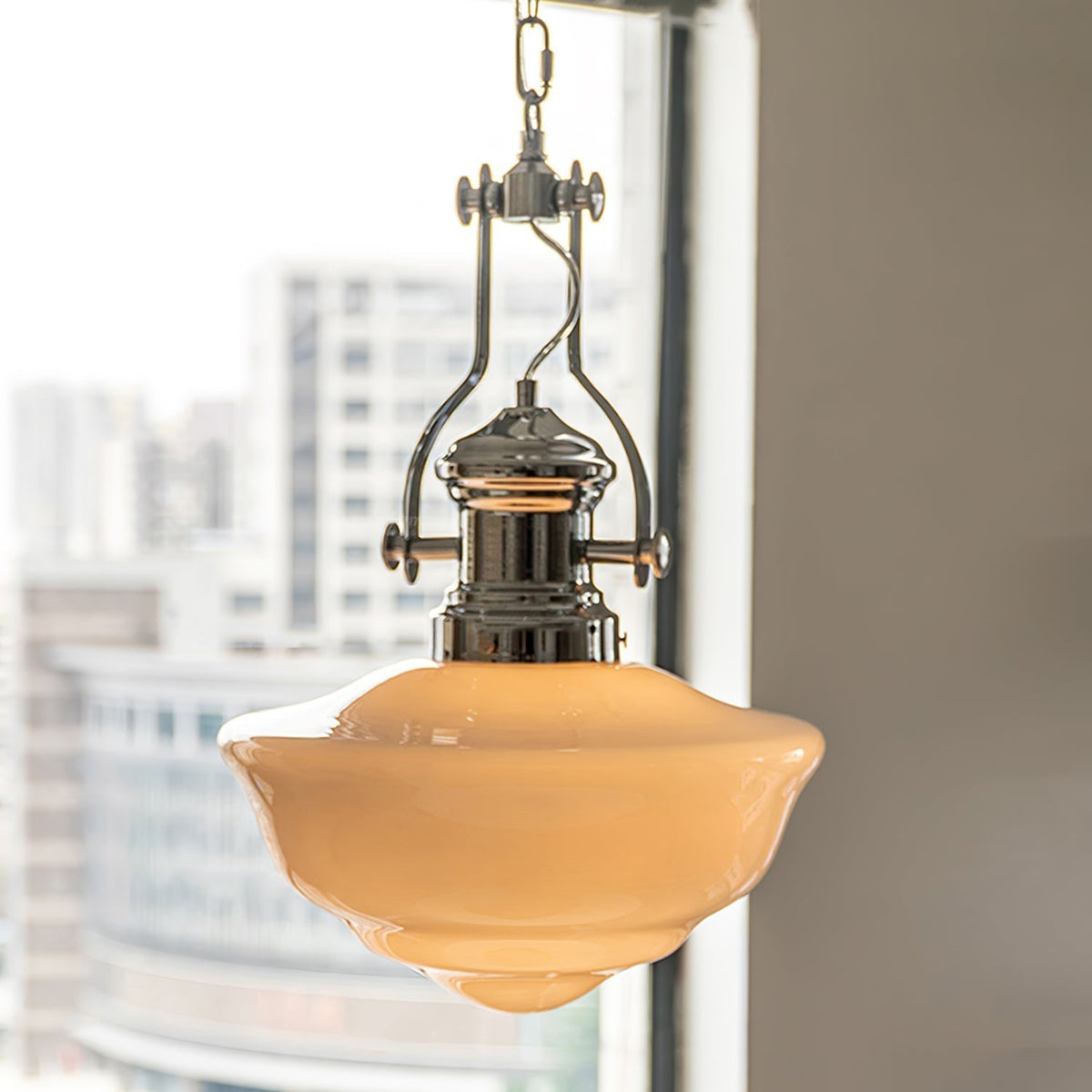 Zomiria Premium Noordse kunst glas hanglamp