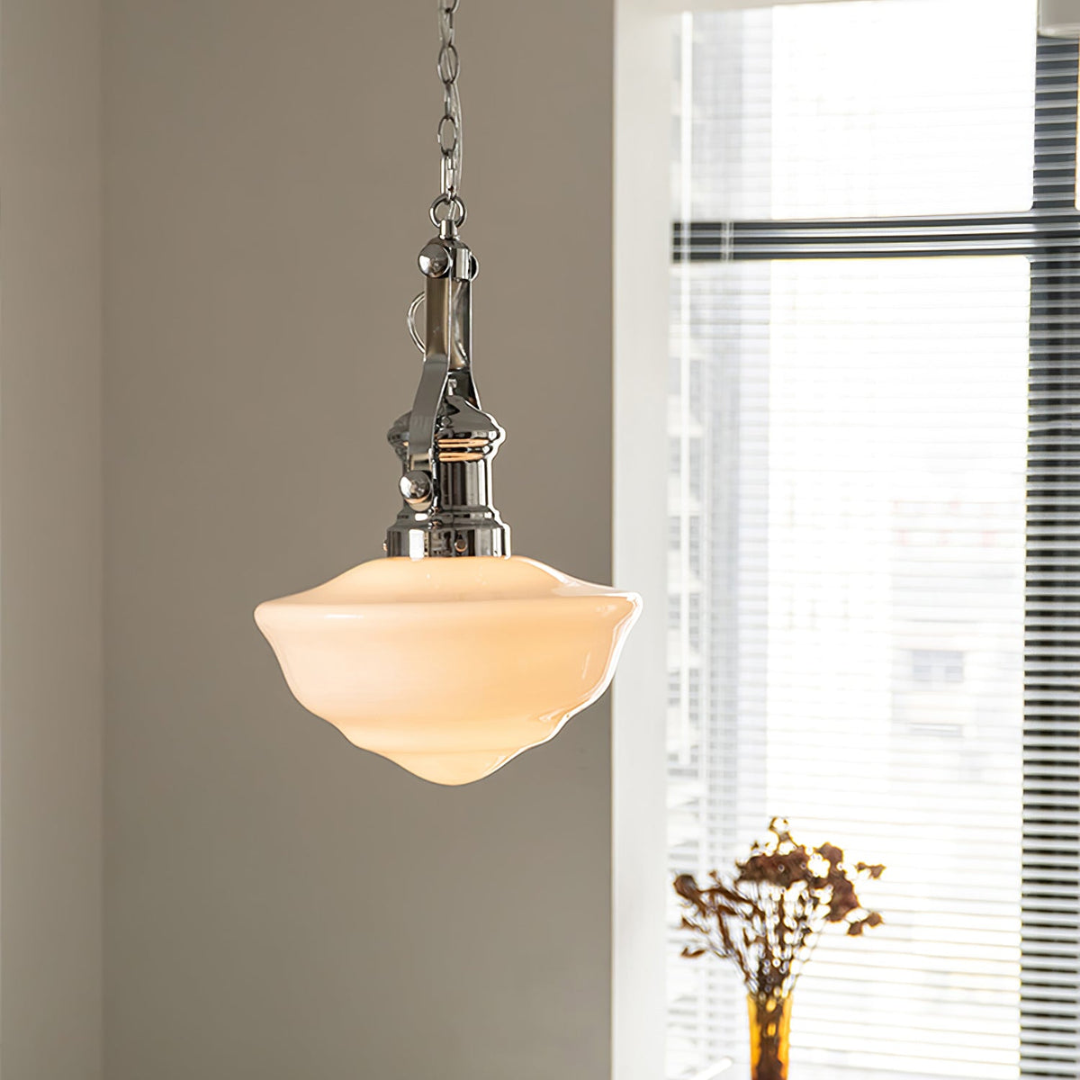 Zomiria Premium Noordse kunst glas hanglamp