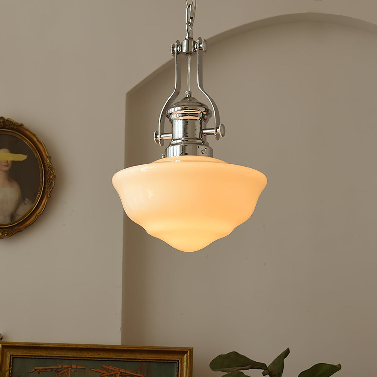 Zomiria Premium Noordse kunst glas hanglamp