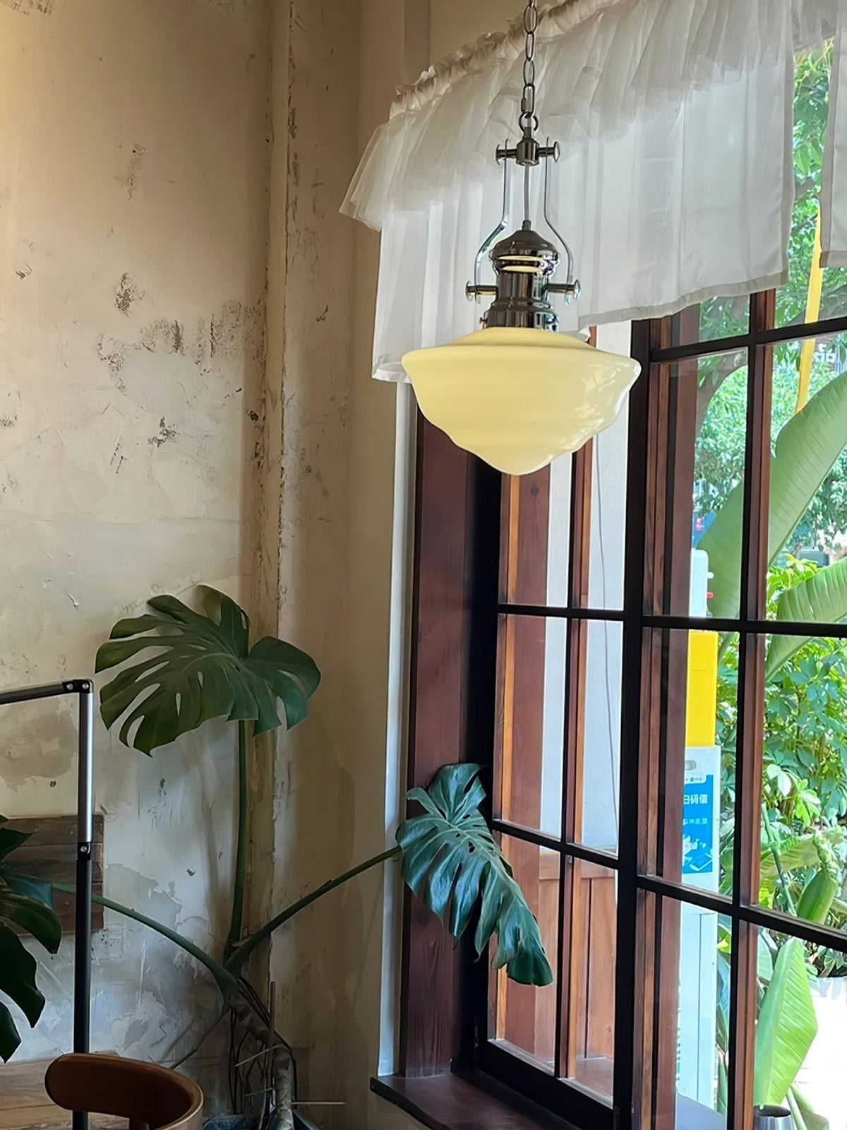 Zomiria Premium Noordse kunst glas hanglamp