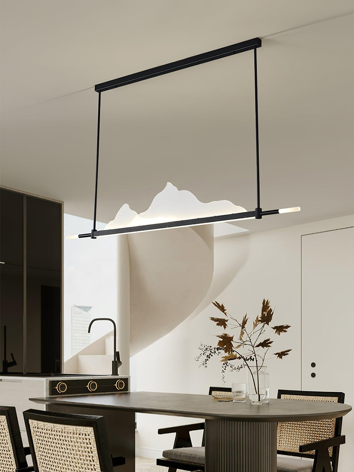 Uvineth elegantie Mountains hanglamp
