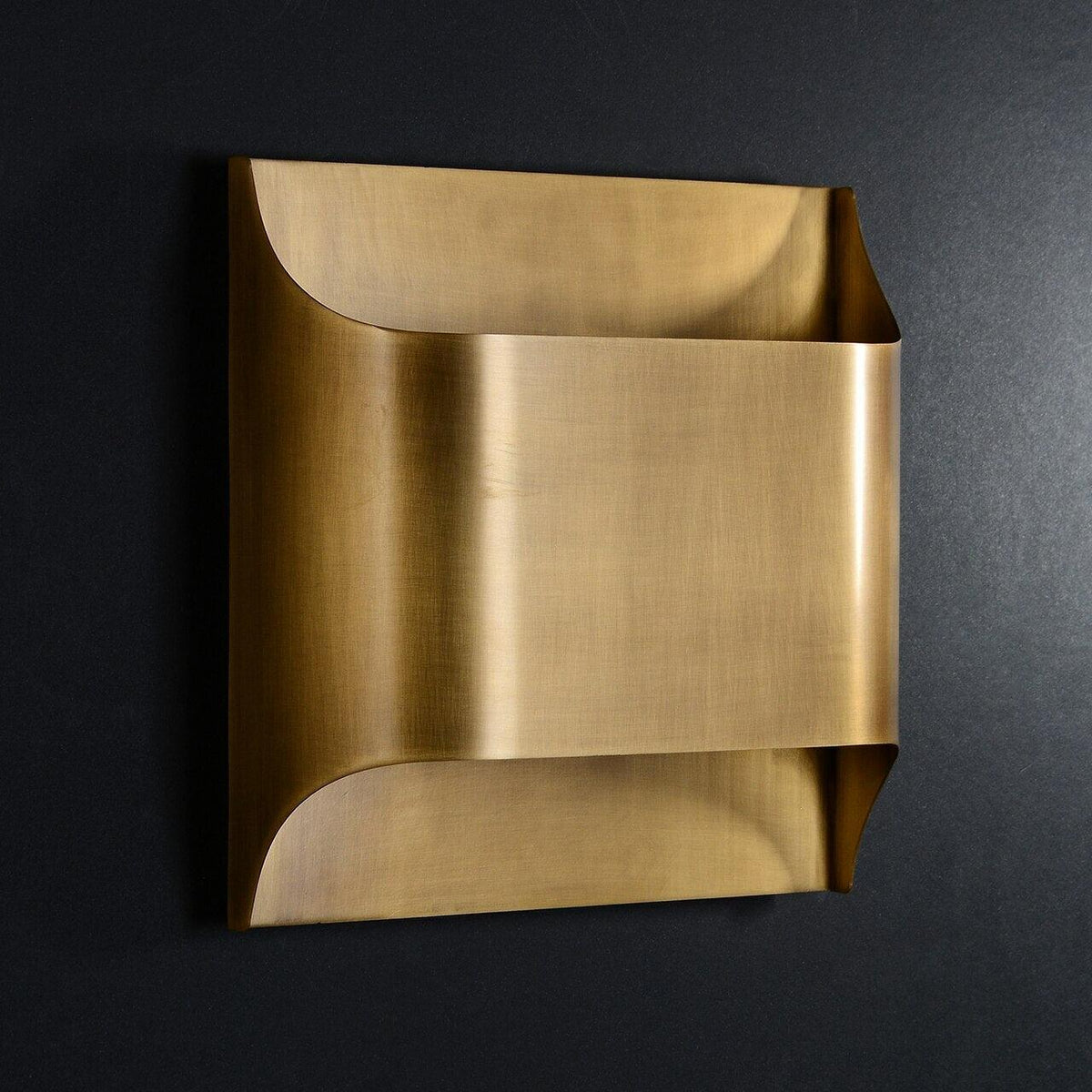 Hardy wandlamp van messing