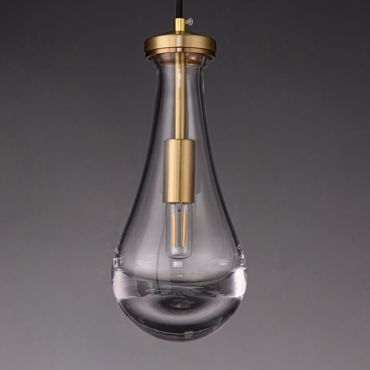 Votheor Moderne minimalistische hanglamp van messing en glas